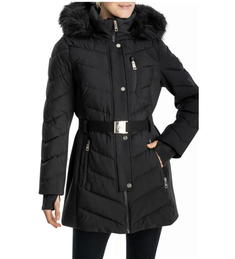 jacke damen michael kors|michael kors winter jacket women.